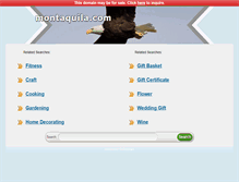 Tablet Screenshot of montaquila.com